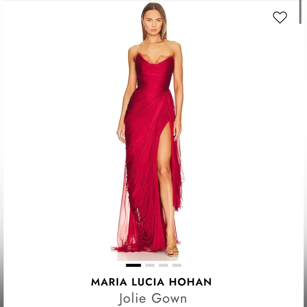 Maria Lucia Hohan Red Jolie Gown